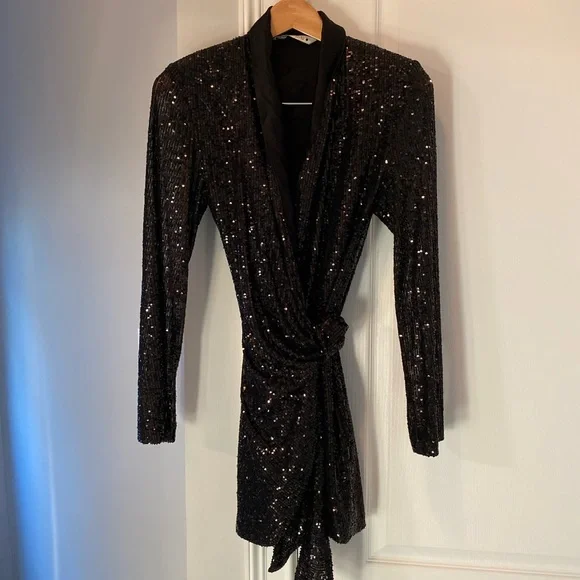 Zara | Dresses | Zara Xs Black Sequin Dress | Poshmark Zara | Dresses | Zara Xs Black Sequin Dress | Poshmark
